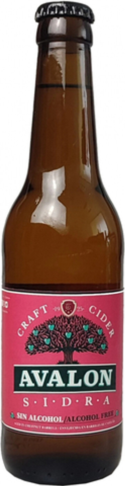 Сидр Авалон Безалкогольный / Sidra Avalon Sin Alcohol 0.33 - стекло
