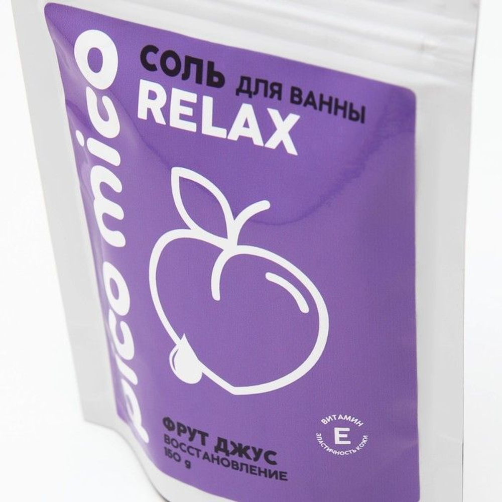 Соль для ванны «PICO MICO-Relax - фрут джус» с витамином Е - 150 гр. (Цвет: не задано)
