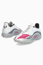 Сороконожки adidas F50 League Messi TF - серебряный