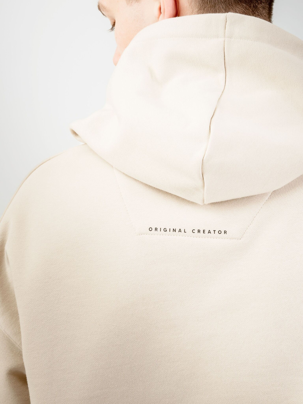 Худи мужское ORIGINAL CREATOR ERROR_404 HOODIE, Молочный