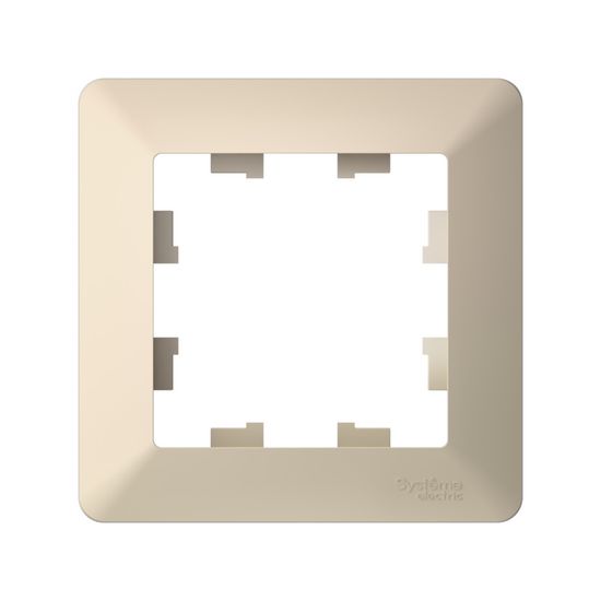 Рамка 1-м AtlasDesign Air беж./дым. бел. SE ATN220201