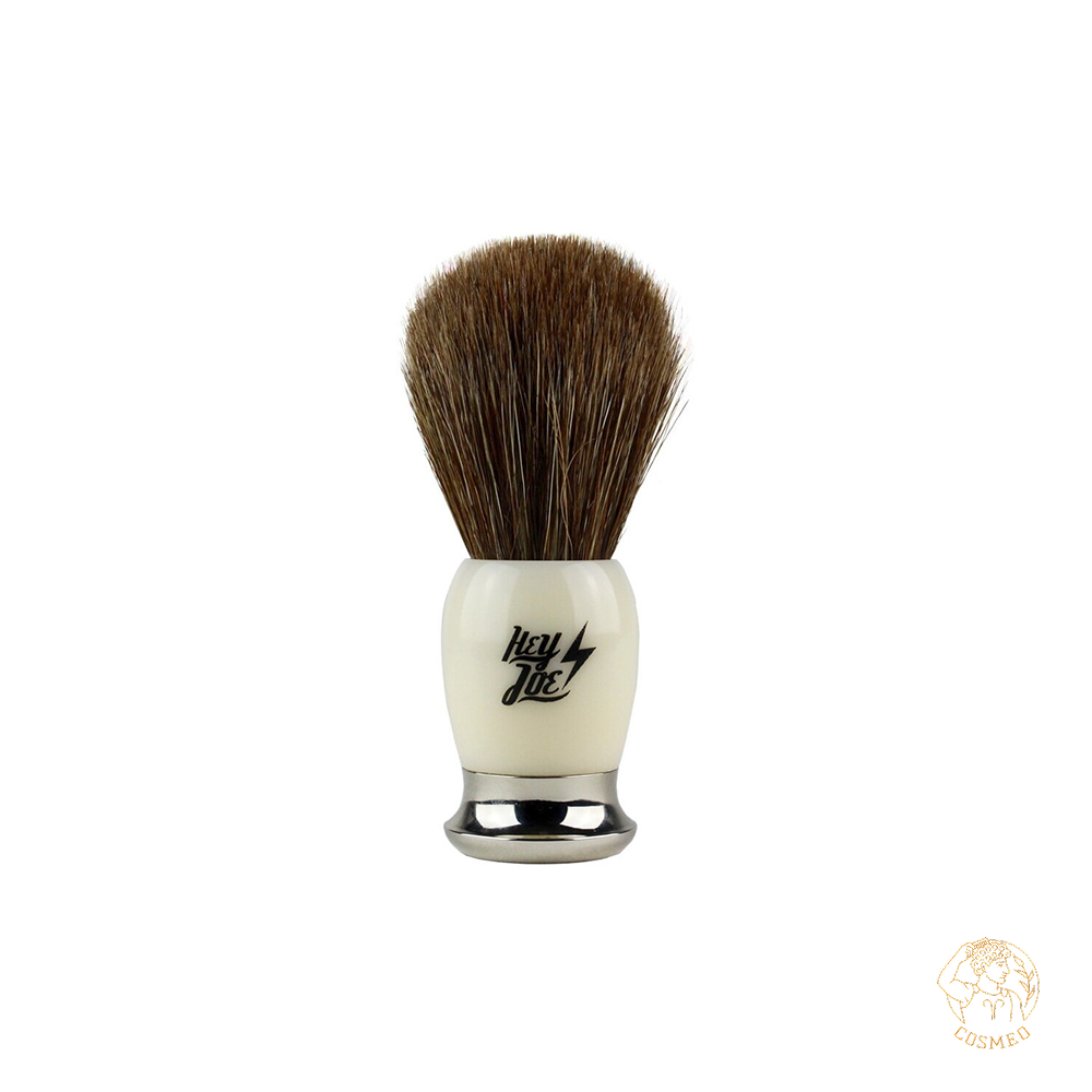 Premium Shaving Brush (brown horse hair shaving brush) - Премиум помазок для бритья лошадиный ворс