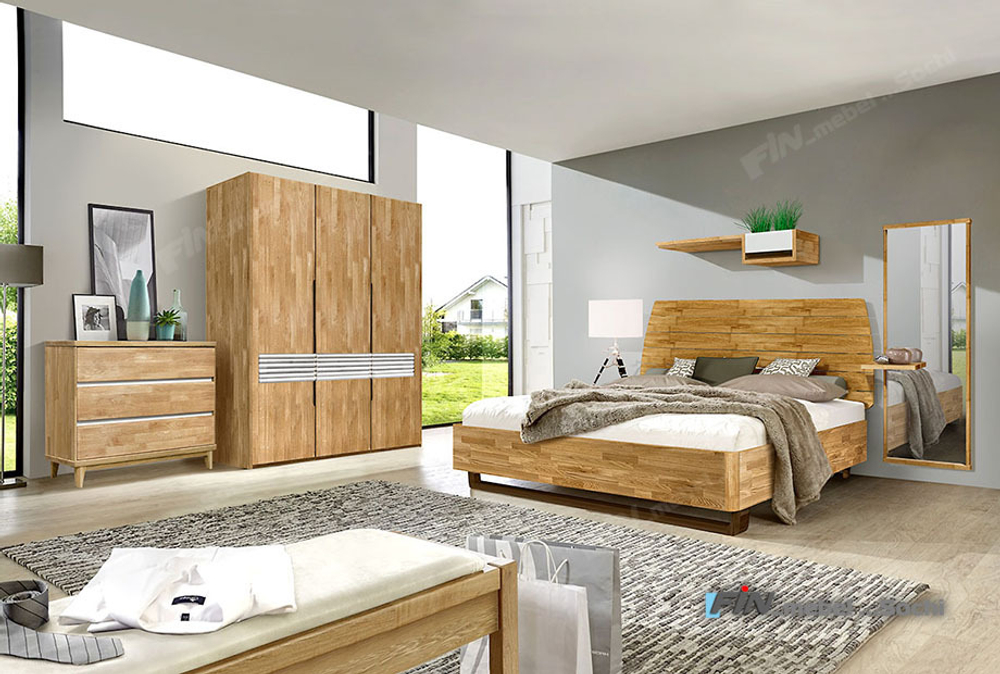 арт. 5091 ДУБ Комод "Wallstreet" 3 ШхВхГ:1000х 900х 450