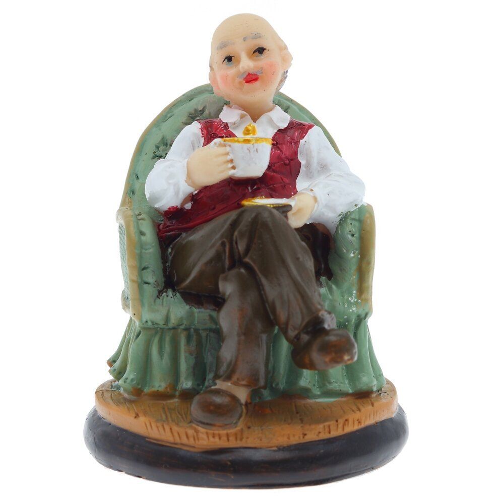 GAEM Фигурка декоративная "Бабушка/Дедушка", L6 W6 H7,5 см, 2в.