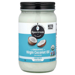 Spectrum Culinary, Органическое кокосовое масло холодного отжима, нерафинированное, 14 жидких унций (414 мл)