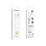 USB cable micro Borofone BX22  1m, 2.1A white