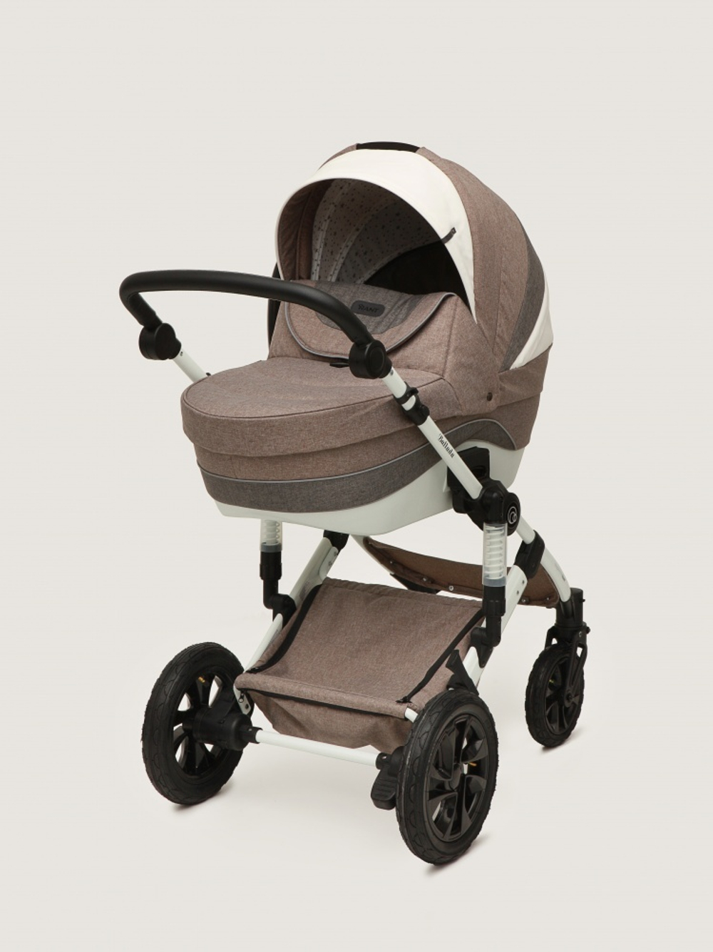 Коляска детская "BALLADA" RA208 3 in 1 grey