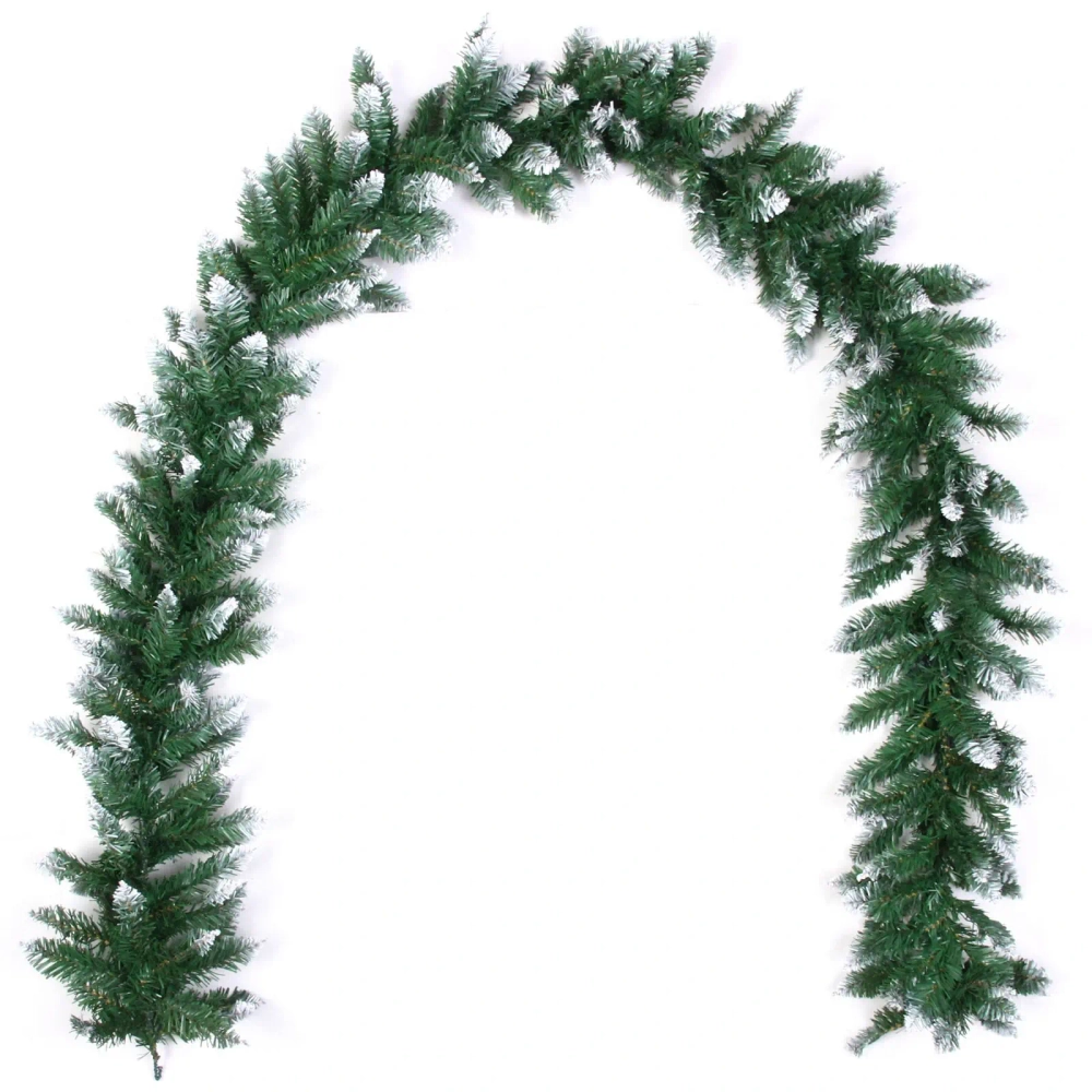 Гирлянда хвойная «Снежные ветви» 2,7 м d=30 см, ПВХ