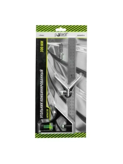 Угольник строительный комбинированный 300 мм Pobedit