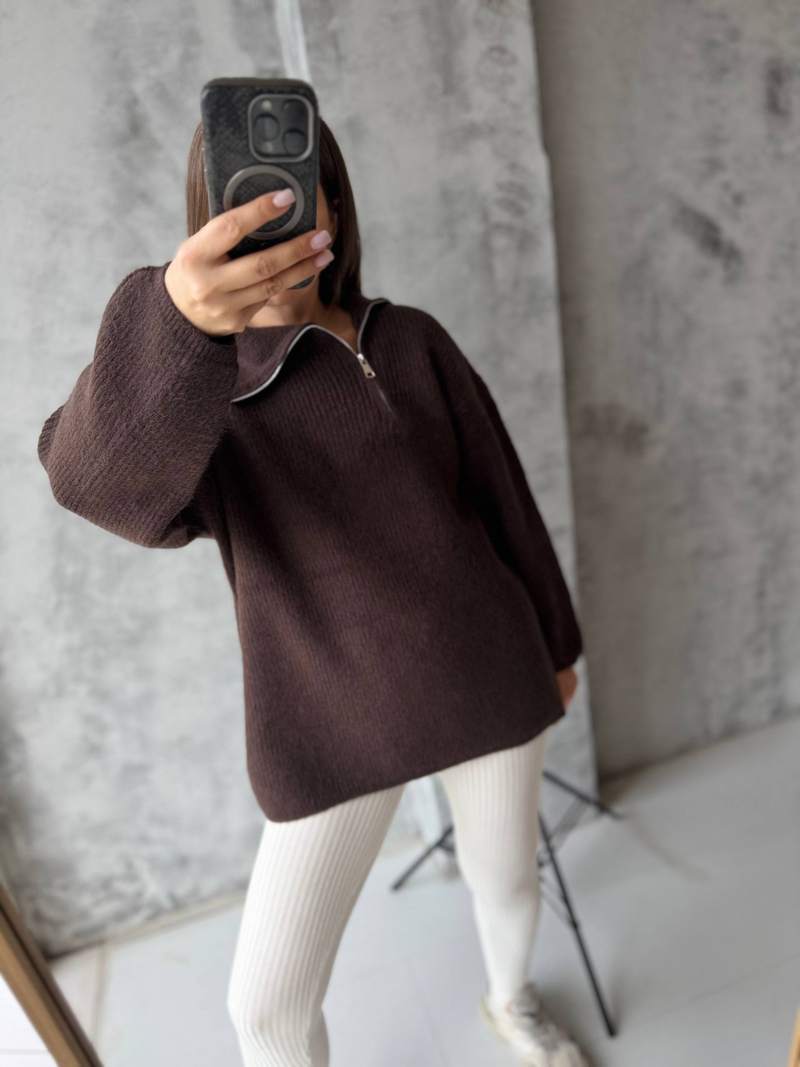 Свитер женский арт. 935 цвет "шоколадный"