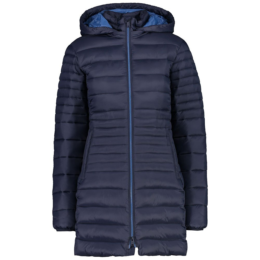 Куртка CMP Woman Snaps Hood Parka ,  артикул 30K3676, цвет Blue-sea (12NM)