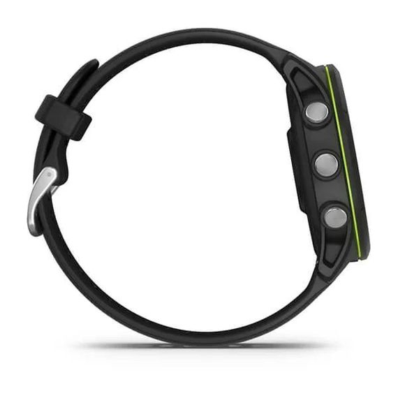 Умные часы Garmin FORERUNNER 255 Music с черным ремешком