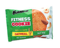 Овсяное fitness печенье Ореховый микс, Bombbar, 40 гр