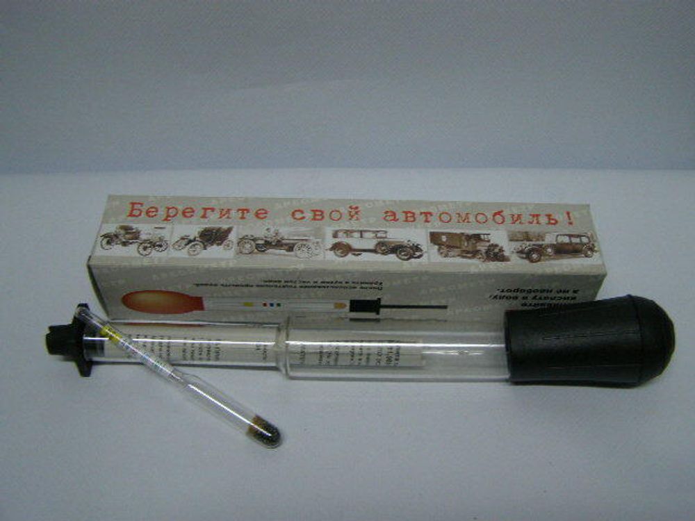 Ареометр для электр. и тосола  Новинка  (в коробке) (Россия)