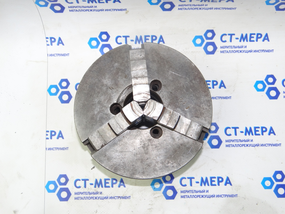 Патрон токарный 3-х кулачковый 160мм (арт. 25109)