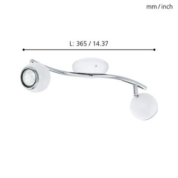 Спот 2*GU10 31002 белый/хром BIMEDA Eglo