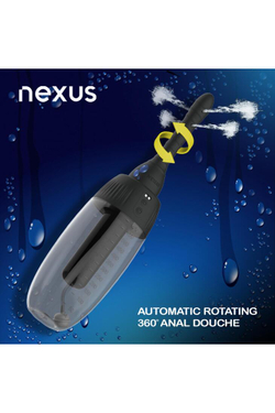 Nexus - Анальный душ с автоматической ротацией, 600 мл