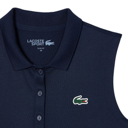 Женское поло Lacoste Ultra-Dry Anti-UV Golf - небесный