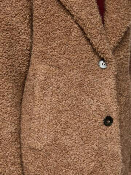 Marc Cain Шуба из фактурной шерсти