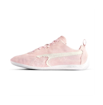 Кроссовки Balenciaga x Puma Speedcat Suede Pink/White из замши