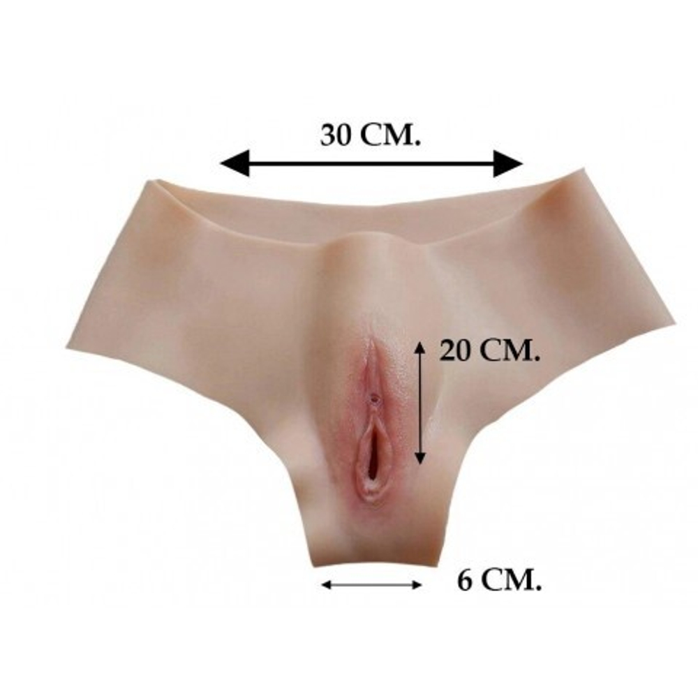 Трусики с имитацией вагины