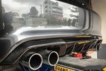 Карбоновый диффузор заднего бампера М-стиль для BMW M2 F87 БМВ тюнинг