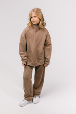 Джоггеры с вышивкой BEIGE