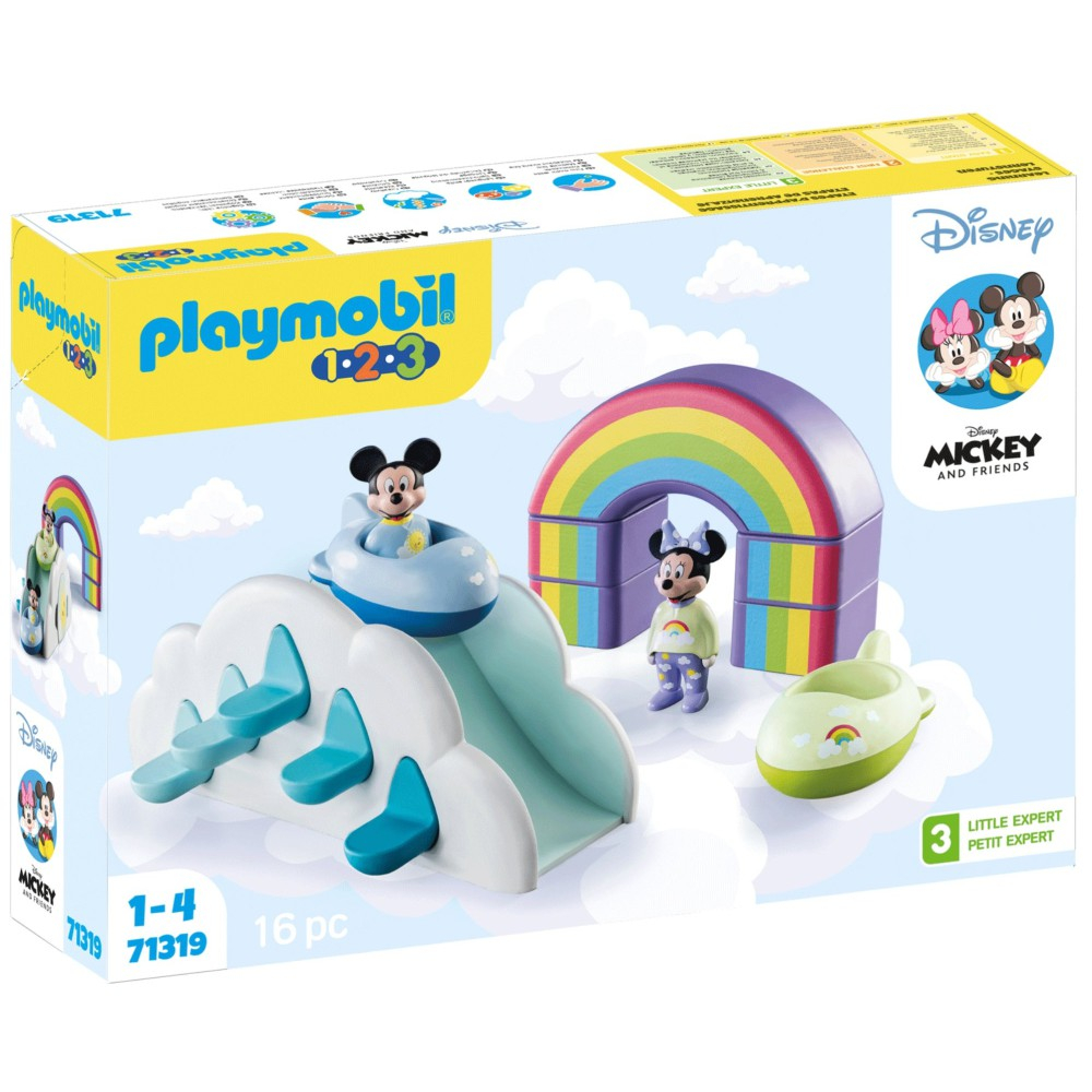 Playmobil - 1.2.3 & Disney Домик в облаках Микки и Минни 71319