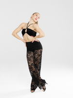 Брюки для танцев из гипюра