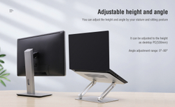 Регулируемая подставка от Nillkin для ноутбука, серия ProDesk Adjustable Laptop Stand