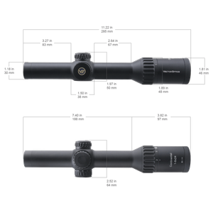Прицел Vector Optics Continental X8 1-8x24 Hunting ED, сетка L4A (SCOC-37)