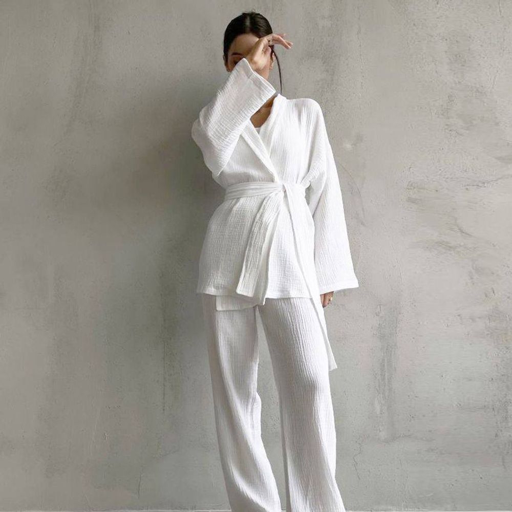 ДО МУСЛИН Двойка КИМОНО 304 АКЦИЯ!