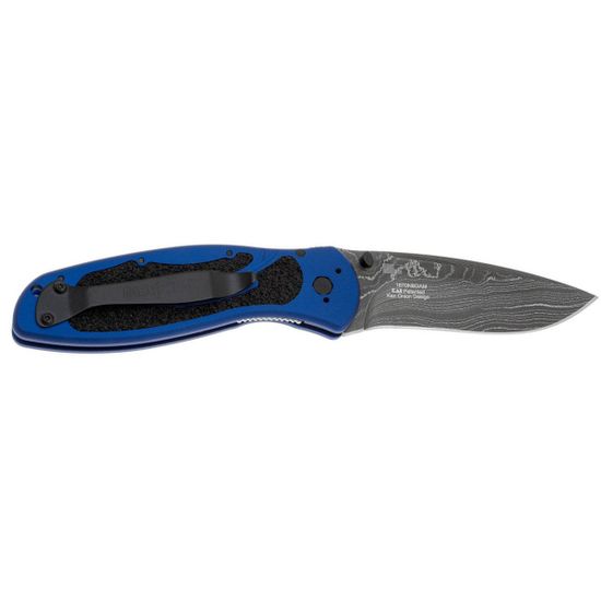 Нож KERSHAW Blur 1670NBDAM клинок из стали Damascus, рукоять Алюминиевый сплав (6061 T-6) / Trac-Tec