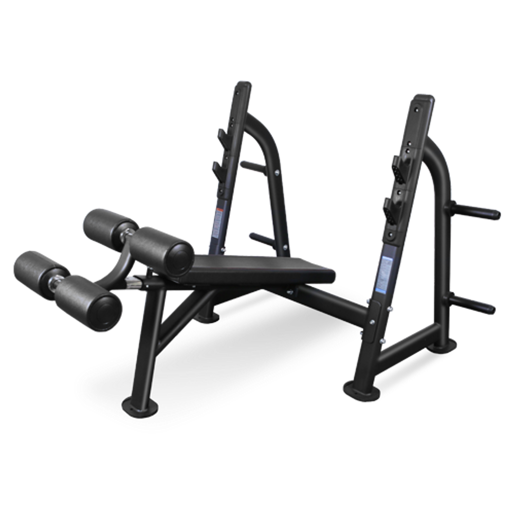 Скамья для жима с отрицательным наклоном Bronze Gym BR-1013