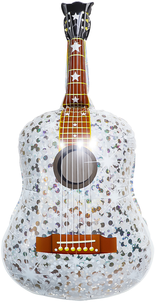 Фигура Гитара, Серебро 35" Fl