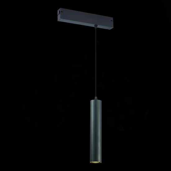 ST507.403.01 Св-к трек. Черный GU10 1*50W  IP20 D54xH290 180-240V Без ламп SKYLINE 220