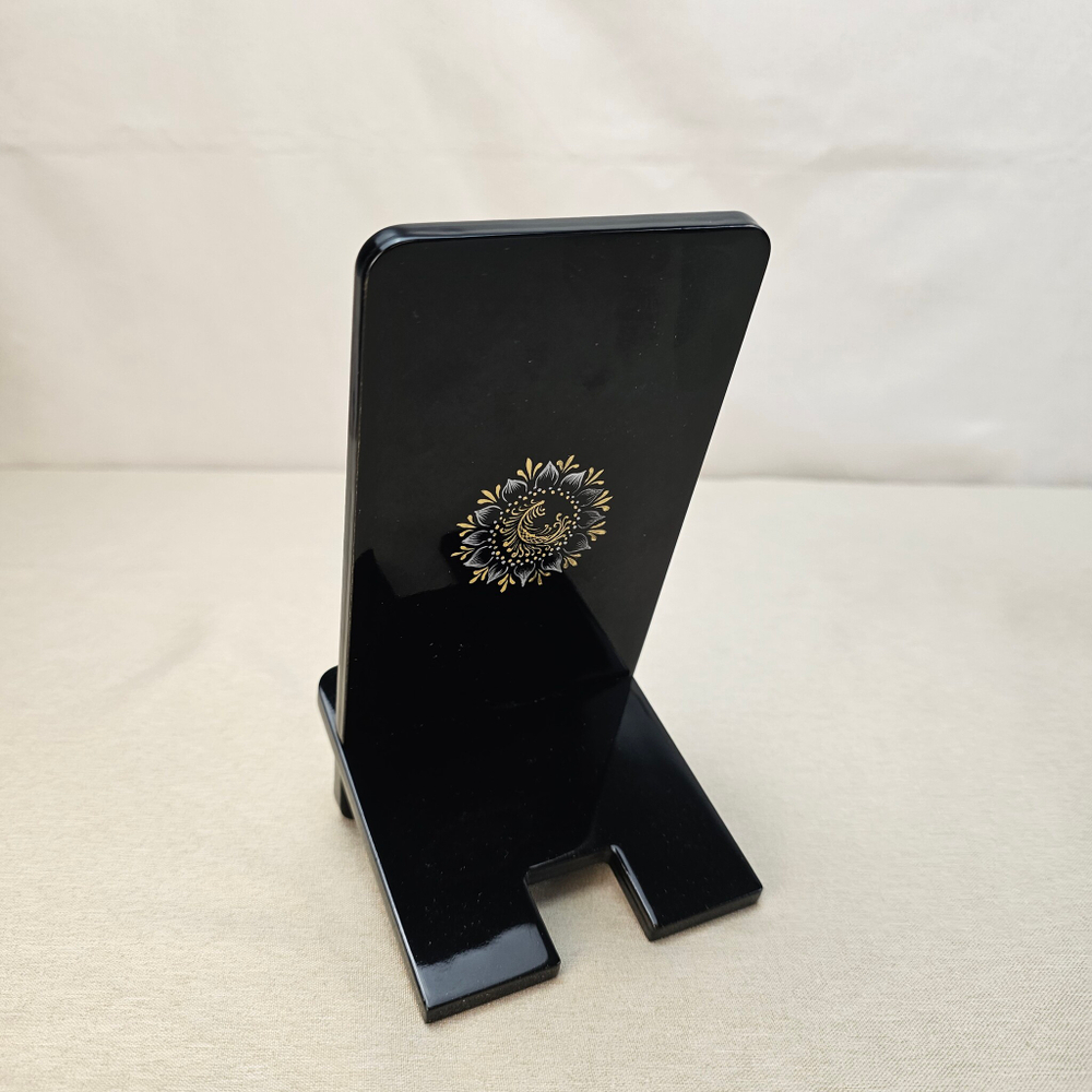 Сувенирная подставка для телефона с росписью Палех "Жар-птица"