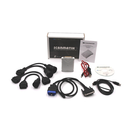 Диагностический сканер Сканматик 2 USB + BlueTooth  Грузовой комплект