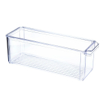 Органайзер для холодильника 10х30х10см с крышкой Прозрачный
