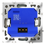 Светорегулятор встраиваемый VOLTUM S70 поворотно-нажимной 600 Вт, (сталь)