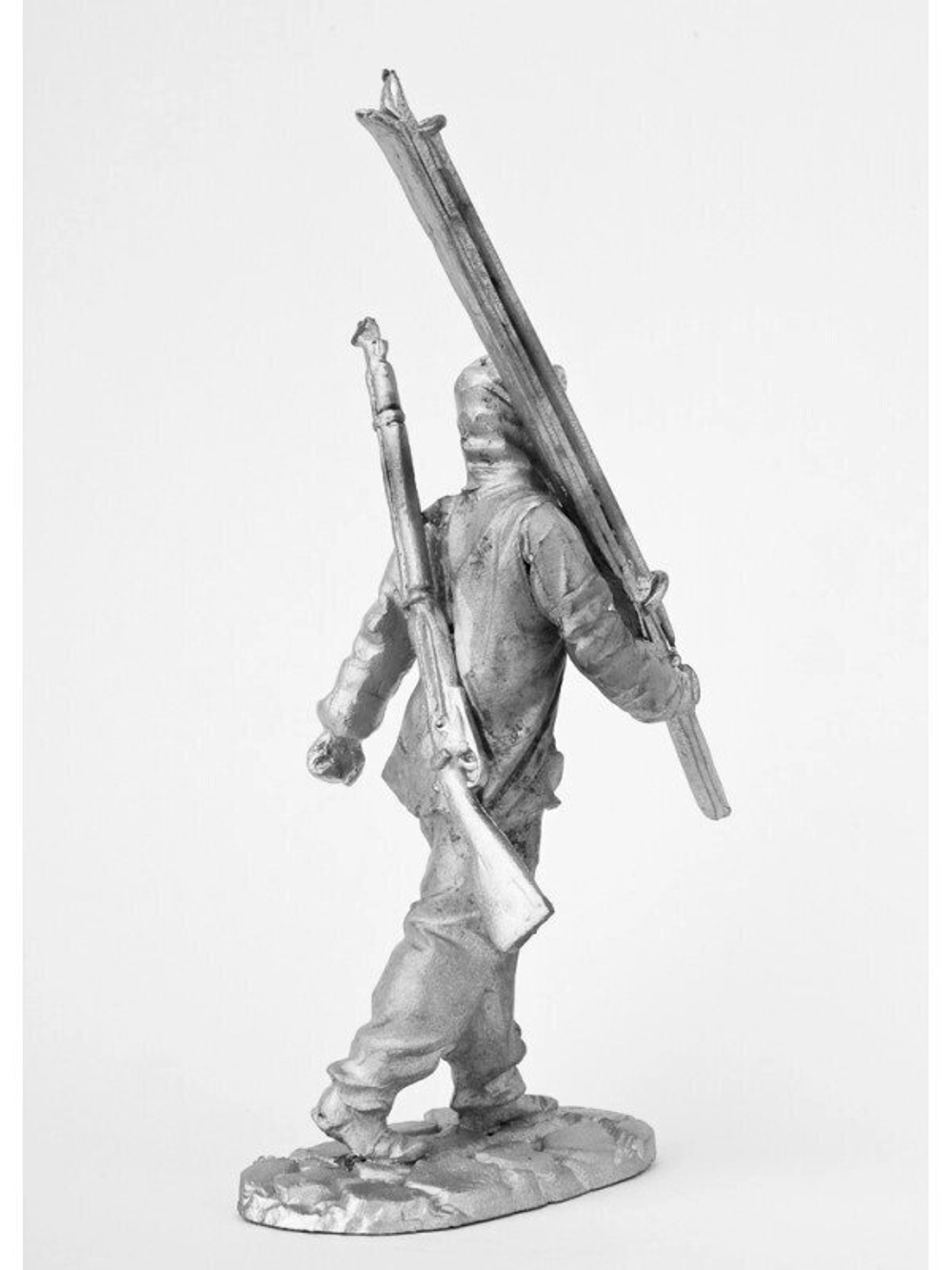 Оловянный солдатик Лыжник РККА парад 1941 года