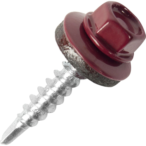 Саморез кров 5,5*25 сверло RAL 3003 рубиново-красный