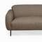 Диван Blocco 230 см, серо-коричневый
