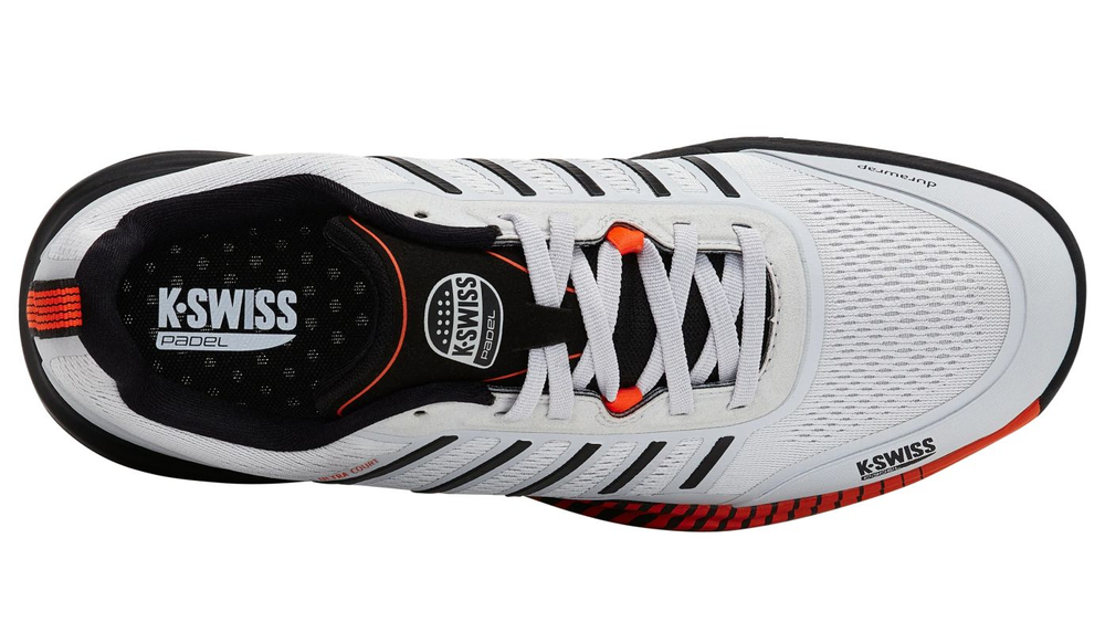 Мужские кросовки для Padel K-Swiss Ultra Court Padel - micro chip/black/neon lava
