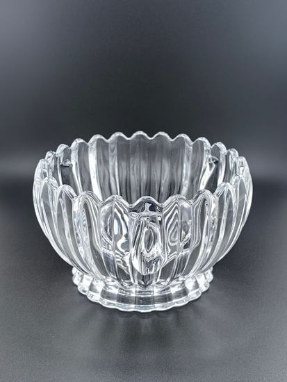 Сахарница из стекла с крышкой