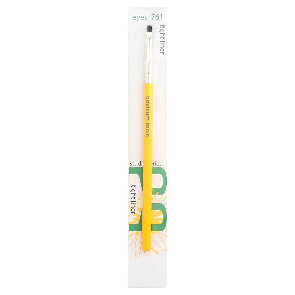 Bdellium Tools, Studio Series, кисть для нанесения плотной подводки, Eyes 761, 1 шт.