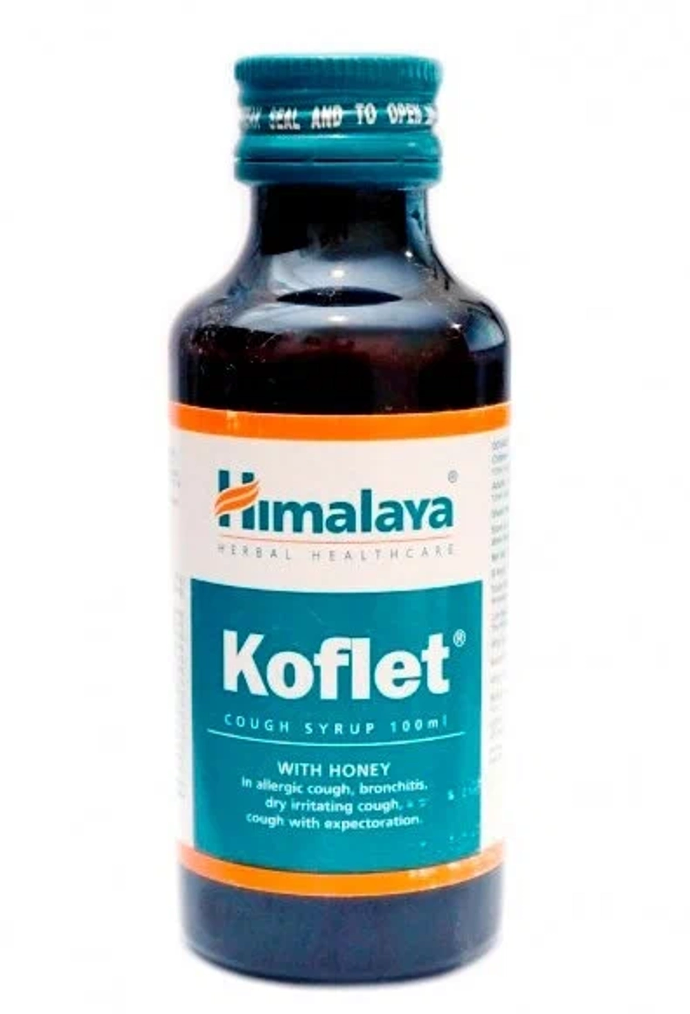 Кофлет сироп с медом Хималая (Koflet Himalaya Herbals) 100 мл
