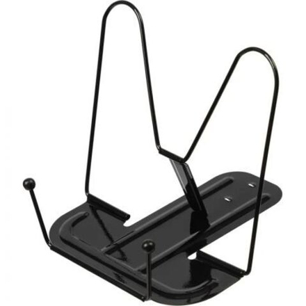 Подставка для книг, полностью металл, чёрная