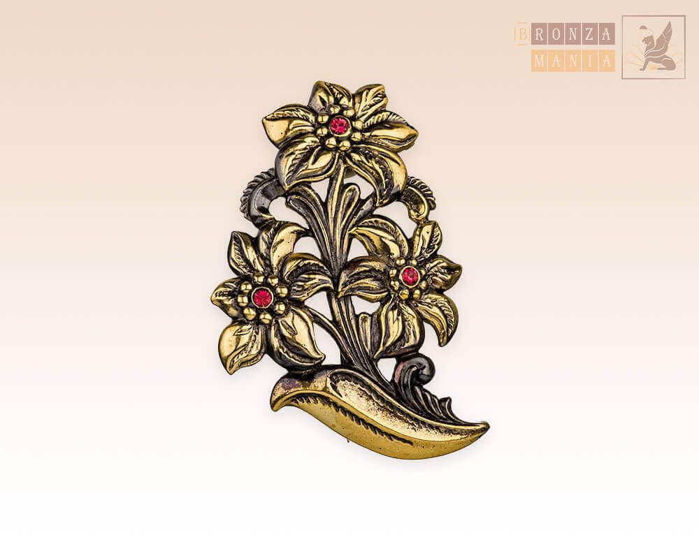 брошь Нарциссы