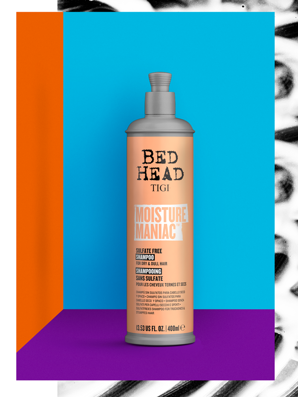 Tigi Bed Head Moisture Maniac - Бессульфатный увлажняющий шампунь 400 мл